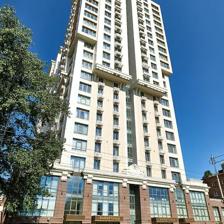 Black Rock Downtown 50 м2 улица жилянская 68 метро олимпийская - новый дом Kiev